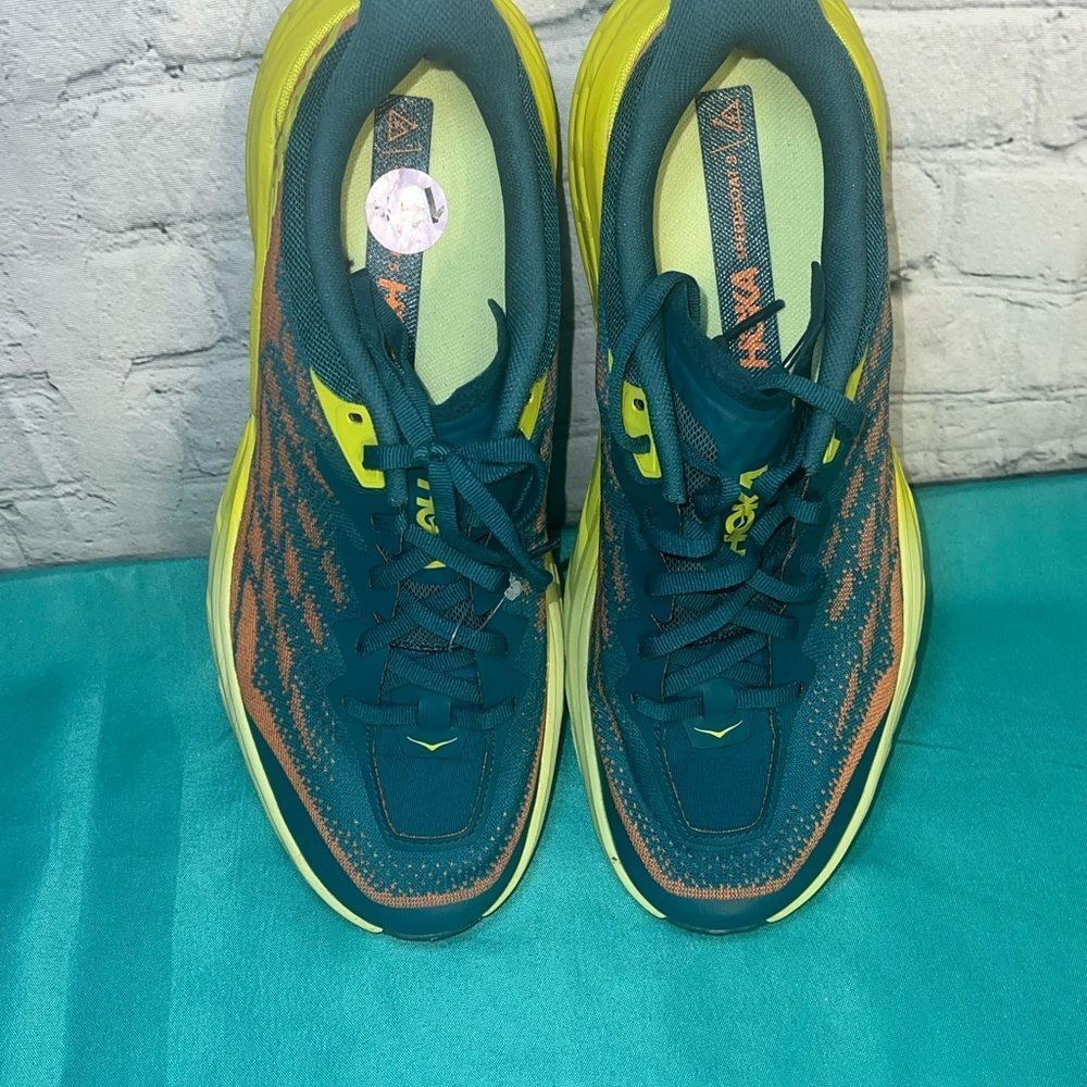 Hoka One One Speedgoat 5 Trail Running Shoes Men 11.5 2 E - Picture 7 of 9